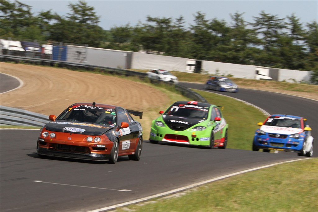 Endnu engang satte Jakob Borum ny banerekord i sin Honda Integra.
(Foto: Keld Dohm)